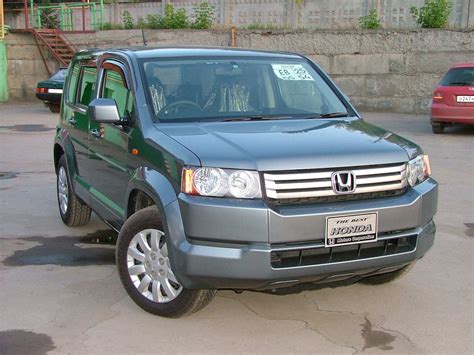 Honda Crossroad technical specifications and fuel economy