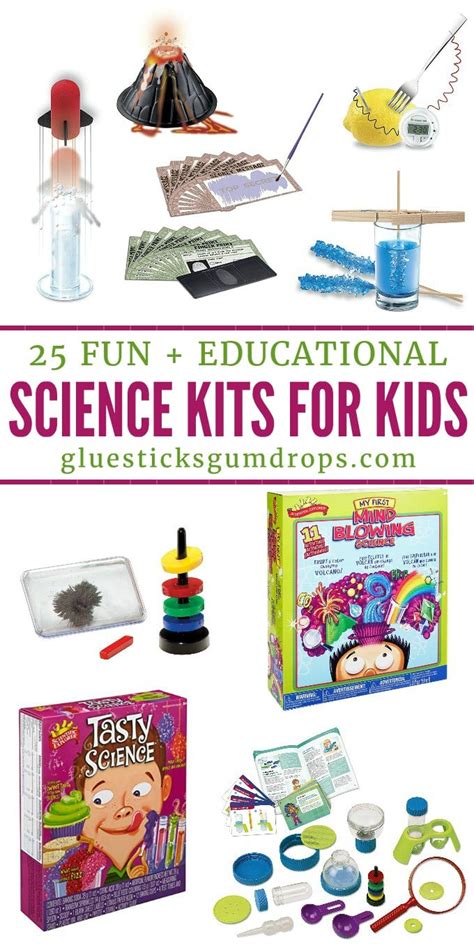 25 Fun and Educational Science Kits for Kids - Glue Sticks and Gumdrops