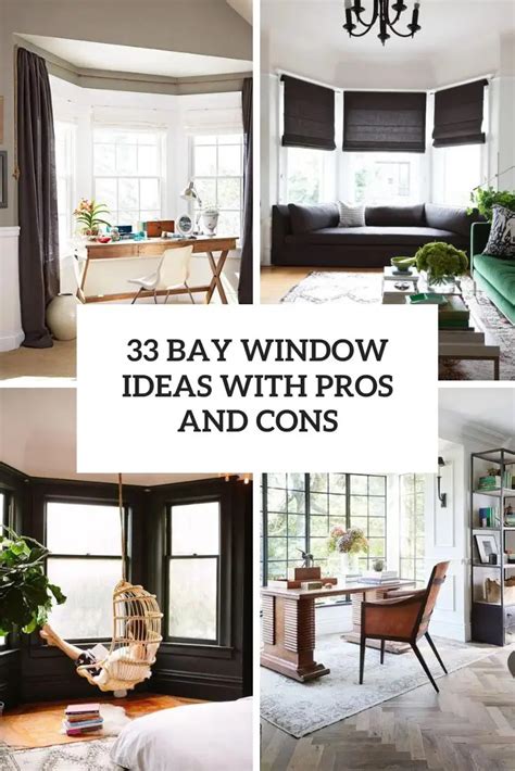 33 Bay Window Ideas With Pros And Cons - DigsDigs