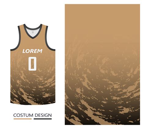 basketball jersey pattern design template. gold abstract background for ...