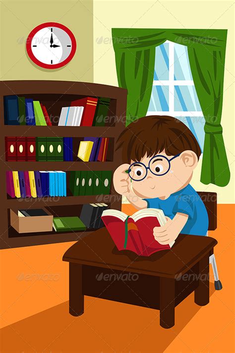 Library Cartoon Kids » Tinkytyler.org - Stock Photos & Graphics