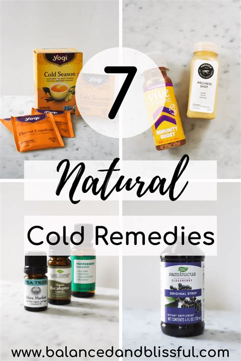 7 Natural Cold Remedies