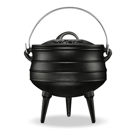 Buy Chef Pre-Seasoned Cast Iron - 5.6 Liters Pre-Seasoned Three-legged ...