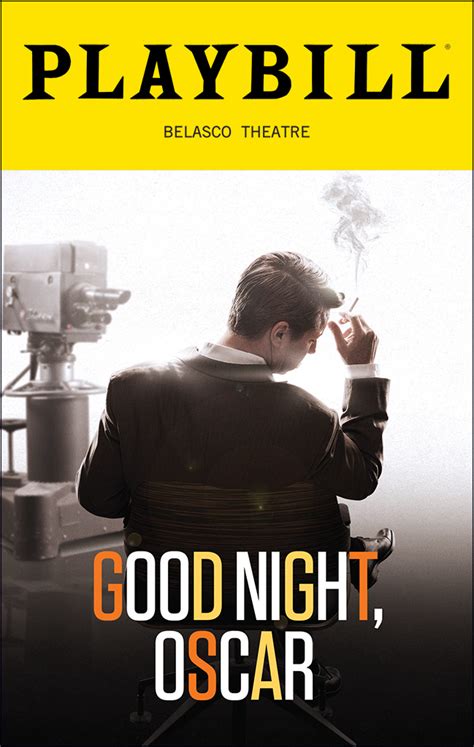 Good Night, Oscar (Broadway, Belasco Theatre, 2023) | Playbill