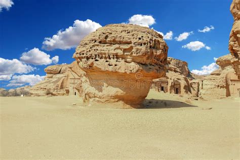 Mada`in Saleh stock photo. Image of ancient, heritage - 100403214