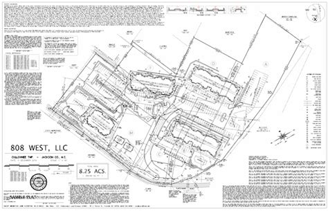 Example Surveying Plats and Maps - Smoky Mountain Land Surveying Franklin, NC