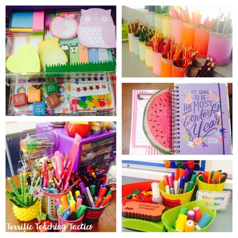 Stationery Organization For Teachers | Stationery organization, Teacher ...