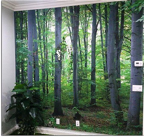 Woodland Forest Peel and Stick Wall Mural