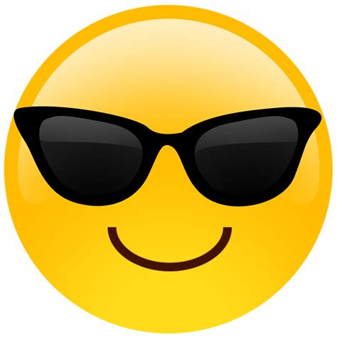 Sunglasses Emoji Cutouts - Oversized Emoji Cutouts - Build A-Head in 2021 | Cool emoji, Emoji ...