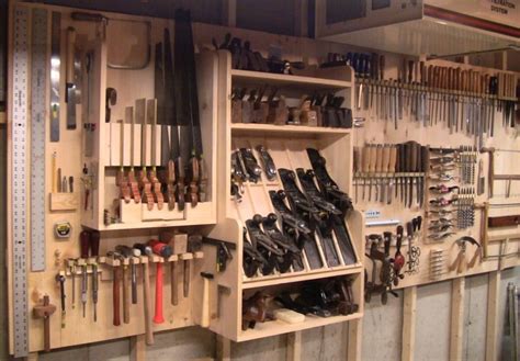 Wall storage for woodworking tools | woodworking | Pinterest