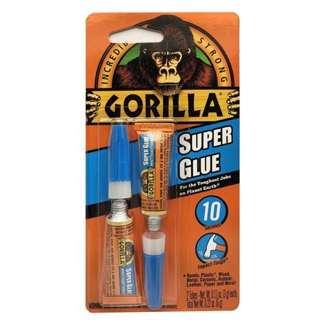 Gorilla Super Glue 2 Pack