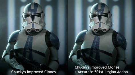 Improved Clones - Accurate 501st Legion at Star Wars: Battlefront II (2017) Nexus - Mods and ...