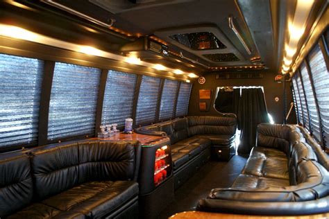 Interior of Price4limo 18 Passenger Party Bus | Party bus, Party bus rental, Limo bus