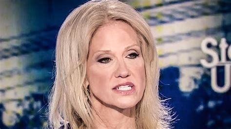 Kellyanne Conway Gets TERRIFIED Of Answering Simple Questions During Interview - YouTube