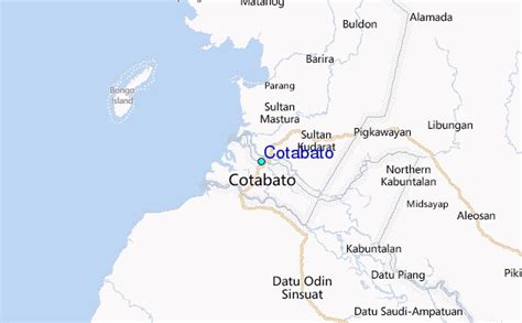 Cotabato Tide Station Location Guide