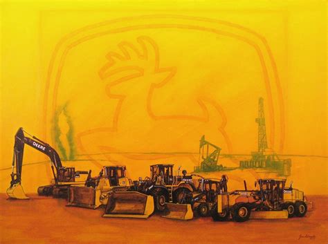 Painting : "John Deere Heavy Equipment" (Original art by ...