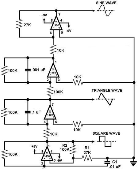 Simple Function Generator Circuit Diagram | Super Circuit Diagram