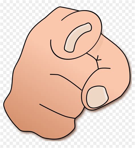 Finger Up Emoji Clipart - Finger Pointing At You Png, Transparent Png - 956x1000(#287772) - PngFind