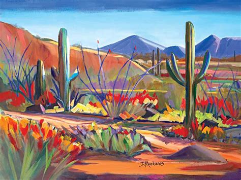 ALONG THE RED MILE by Diana Madaras - Southwest Artists Emporium