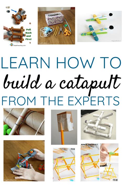 How to Build a Catapult Using A Variety of Materials