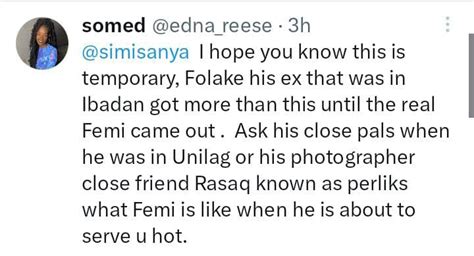 Instagram influencer, Simi Sanya replies lady who advised her to be careful of her relationship ...