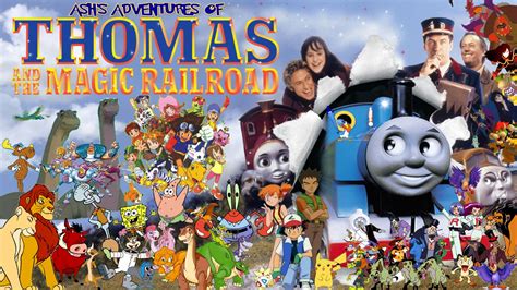 Image - Ash's Adventures of Thomas and the Magic Railroad Poster 2.jpg ...