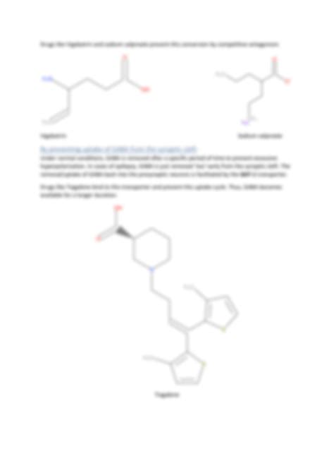 SOLUTION: Mechanism of action of anticonvulsant drugs - Studypool