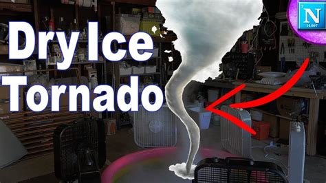 We Made A TORNADO!! | Dry Ice Tornado Experiment - YouTube