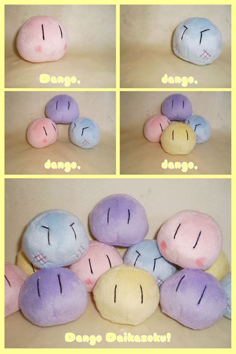 Clannad: Dango Daikazoku Plush by sugarstitch on DeviantArt