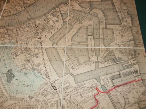 Bermondsey. Map of the Metropolitan Borough of Bermondsey [ 1921 ]