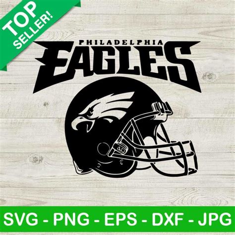 Philadelphia Eagles Helmet SVG, Philadelphia Eagles Logo SVG, Football ...