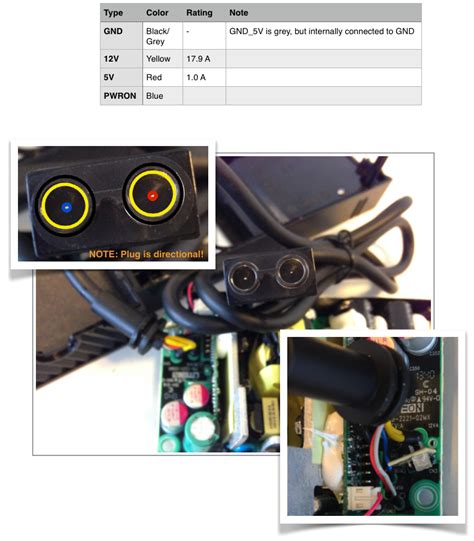 iElk: xbox one power supply pinout