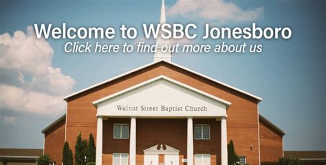 Walnut Street Baptist Church | Home - Church in Jonesboro, AR