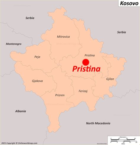 Pristina Map | Kosovo | Discover Pristina with Detailed Maps