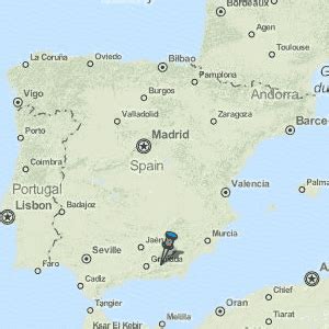 Guadix Map Spain Latitude & Longitude: Free Maps