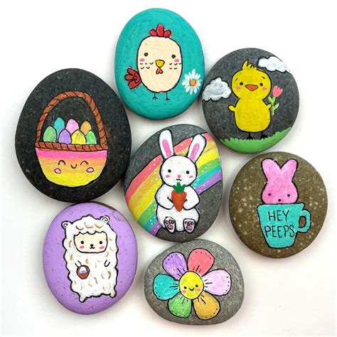 30+ Easy Rock Painting Ideas - AnnishaAmera