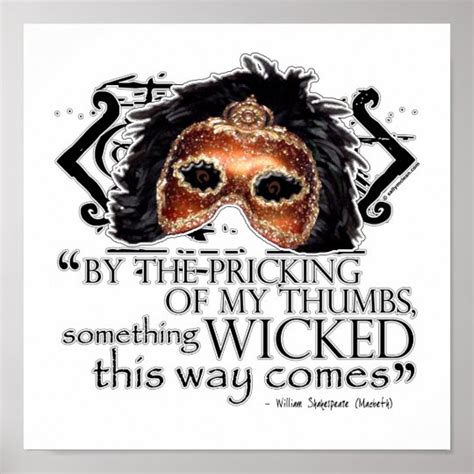 Macbeth Quote Poster | Zazzle.com