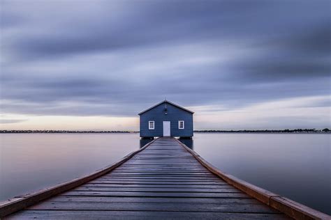 The Blue Boat House, Perth Photograph by Duncan Struthers