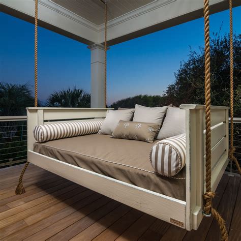 2024 Popular Hanging Daybed Rope Porch Swings