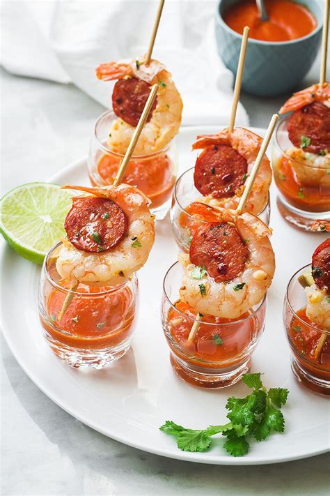 Grilled Shrimp and Chorizo Appetizers – Best Shrimp Recipe — Eatwell101