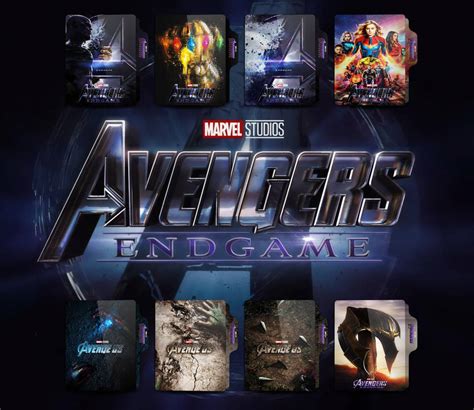 Avengers EndGame (2019) Folder Icon V1 by OMiDH3RO on DeviantArt