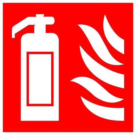 Fire Extinguisher Signs Printable Clip Art