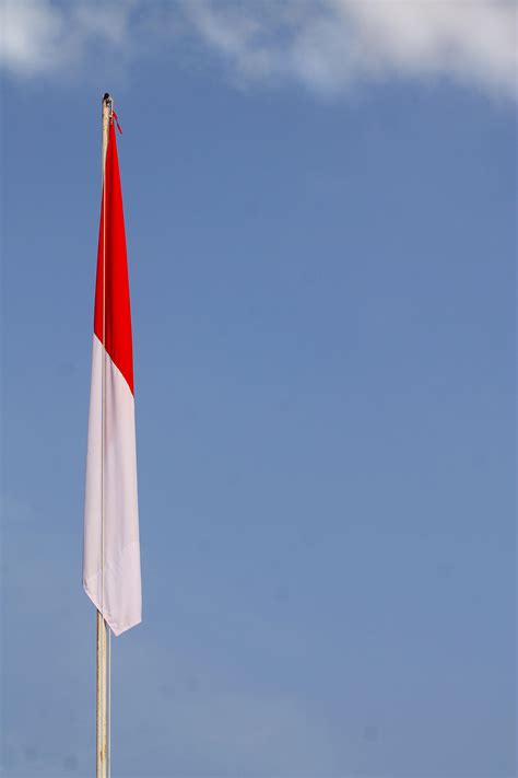 Gambar Gambar Langit Angin Negara Kendaraan Tiang Kapal Nasional Bendera Indonesia di Rebanas ...