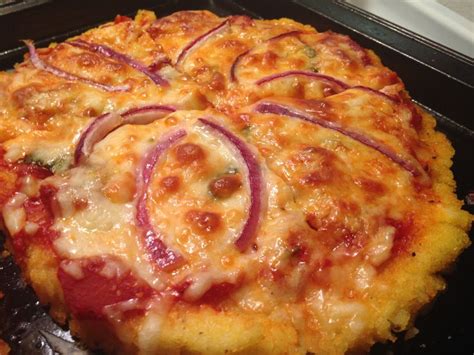 Gluten-Free Polenta Pizza Crust-Easy to make | Easy pizza crust, Food, Gluten free