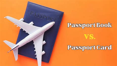 Difference Between Passport Book And Passport Card? Know About Passport ...