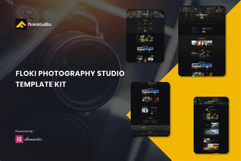 v1.0.0 Floki - Photography Studio Elementor Template Kit - Download ...