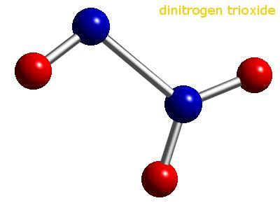 WebElements Periodic Table » Nitrogen » dinitrogen trioxide