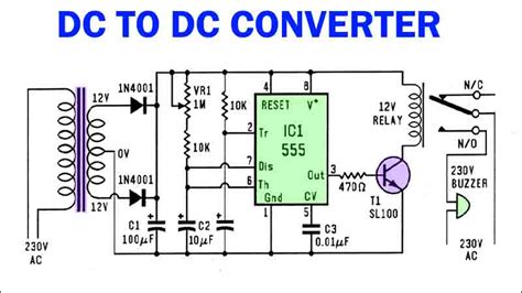 dc to dc converter circuit diagram Electronics Projects - TRONICSpro