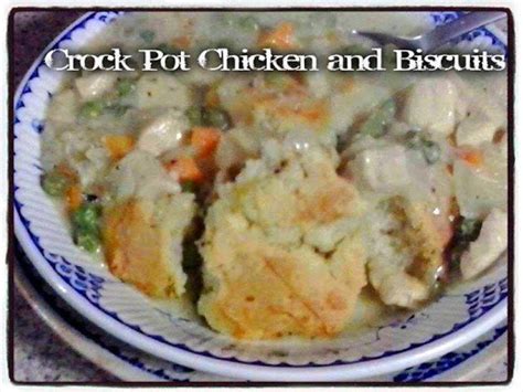 Crock Pot Chicken & Biscuits Recipe - (4.5/5)