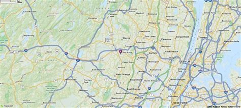 Little Falls, NJ Map | MapQuest | Little falls, Bergenfield, Fall